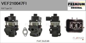 FIAT VEF210047FI - VALVULA EGR