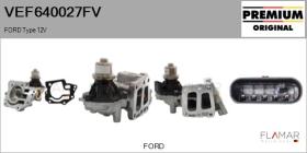 FORD-VOLVO-SAAB VEF640027FV - VALVULA EGR