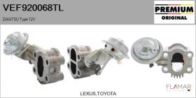 TOYOTA-LEXUS-DAIHATSU VEF920068TL - VALVULA EGR