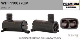 GM WPF110077GM - BOMBA LAVAPARABRISAS
