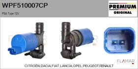 PSA WPF510007CP - BOMBA LAVAPARABRISAS