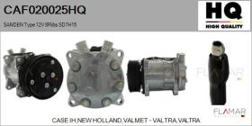 HQ CAF020025HQ - COMPRESOR AIRE ACONDICIONADO