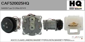 HQ CAF520025HQ - COMPRESOR AIRE ACONDICIONADO