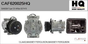 HQ CAF620025HQ - COMPRESOR AIRE ACONDICIONADO