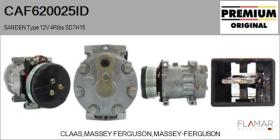 INDUSTRIAL CAF620025ID - COMPRESOR AIRE ACONDICIONADO