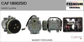 INDUSTRIAL CAF180025ID - COMPRESOR AIRE ACONDICIONADO