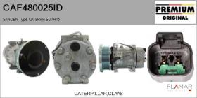 INDUSTRIAL CAF480025ID - COMPRESOR AIRE ACONDICIONADO