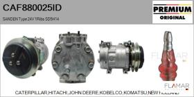 INDUSTRIAL CAF880025ID - COMPRESOR AIRE ACONDICIONADO