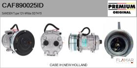 INDUSTRIAL CAF890025ID - COMPRESOR AIRE ACONDICIONADO