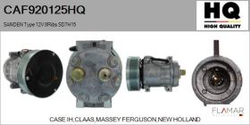 HQ CAF920125HQ - COMPRESOR AIRE ACONDICIONADO