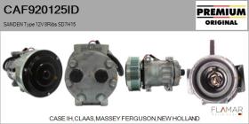 INDUSTRIAL CAF920125ID - COMPRESOR AIRE ACONDICIONADO