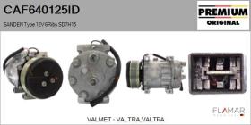INDUSTRIAL CAF640125ID - COMPRESOR AIRE ACONDICIONADO