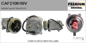 IVECO CAF210616IV - COMPRESOR AIRE ACONDICIONADO