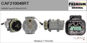RENAULT TRUCK CAF210046RT - COMPRESOR AIRE ACONDICIONADO