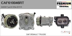 RENAULT TRUCK CAF610046RT - COMPRESOR AIRE ACONDICIONADO