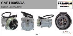 DAF CAF110056DA - COMPRESOR AIRE ACONDICIONADO