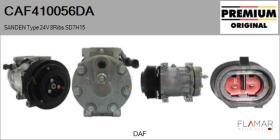 DAF CAF410056DA - COMPRESOR AIRE ACONDICIONADO