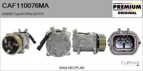 MAN NEOPLAN CAF110076MA - COMPRESOR AIRE ACONDICIONADO