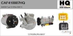 HQ CAF410007HQ - COMPRESOR AIRE ACONDICIONADO