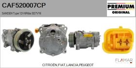 PSA CAF520007CP - COMPRESOR AIRE ACONDICIONADO