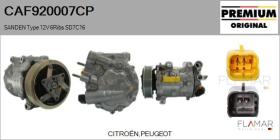 PSA CAF920007CP - COMPRESOR AIRE ACONDICIONADO