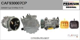 PSA CAF930007CP - COMPRESOR AIRE ACONDICIONADO