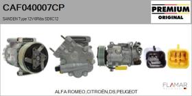 PSA CAF040007CP - COMPRESOR AIRE ACONDICIONADO