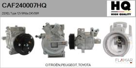 HQ CAF240007HQ - COMPRESOR AIRE ACONDICIONADO