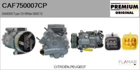 PSA CAF750007CP - COMPRESOR AIRE ACONDICIONADO