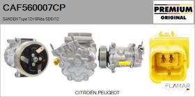 PSA CAF560007CP - COMPRESOR AIRE ACONDICIONADO