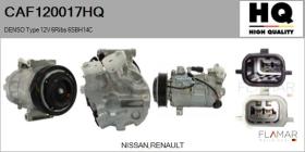 HQ CAF120017HQ - COMPRESOR AIRE ACONDICIONADO