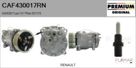 RENAULT NISSAN CAF430017RN - COMPRESOR AIRE ACONDICIONADO