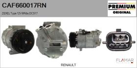 RENAULT NISSAN CAF660017RN - COMPRESOR AIRE ACONDICIONADO