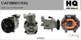HQ CAF080017HQ - COMPRESOR AIRE ACONDICIONADO