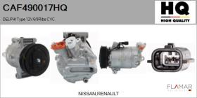 HQ CAF490017HQ - COMPRESOR AIRE ACONDICIONADO