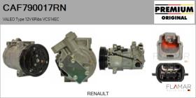 RENAULT NISSAN CAF790017RN - COMPRESOR AIRE ACONDICIONADO