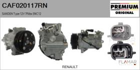 RENAULT NISSAN CAF020117RN - COMPRESOR AIRE ACONDICIONADO