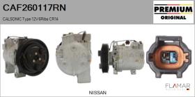 RENAULT NISSAN CAF260117RN - COMPRESOR AIRE ACONDICIONADO