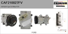 FORD-VOLVO-SAAB CAF210027FV - COMPRESOR AIRE ACONDICIONADO