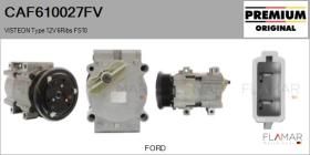 FORD-VOLVO-SAAB CAF610027FV - COMPRESOR AIRE ACONDICIONADO