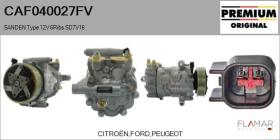 FORD-VOLVO-SAAB CAF040027FV - COMPRESOR AIRE ACONDICIONADO