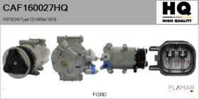 HQ CAF160027HQ - COMPRESOR AIRE ACONDICIONADO