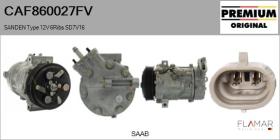 FORD-VOLVO-SAAB CAF860027FV - COMPRESOR AIRE ACONDICIONADO
