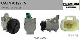 FORD-VOLVO-SAAB CAF970127FV - COMPRESOR AIRE ACONDICIONADO