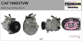 VW CAF740037VW - COMPRESOR AIRE ACONDICIONADO