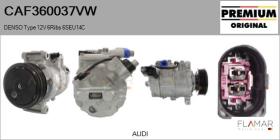 VW CAF360037VW - COMPRESOR AIRE ACONDICIONADO