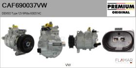 VW CAF690037VW - COMPRESOR AIRE ACONDICIONADO