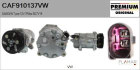VW CAF910137VW - COMPRESOR AIRE ACONDICIONADO
