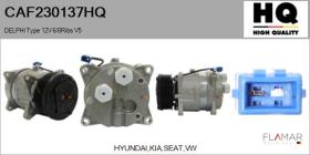 HQ CAF230137HQ - COMPRESOR AIRE ACONDICIONADO