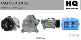 HQ CAF930137HQ - COMPRESOR AIRE ACONDICIONADO